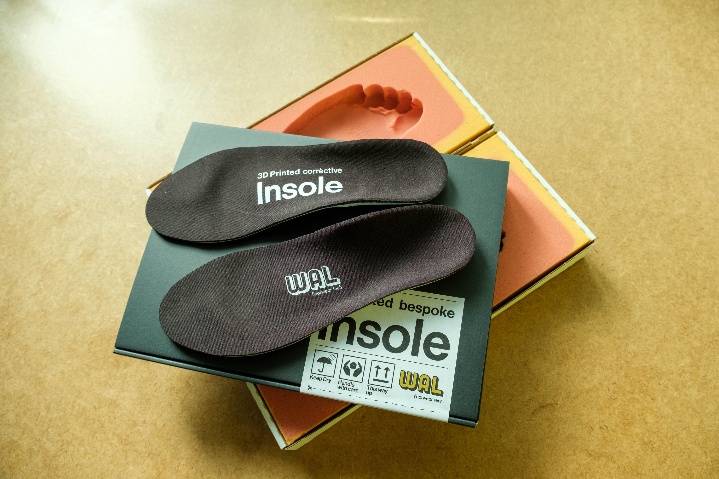 ドイツ整形靴師がつくる　オーダーメイドインソール